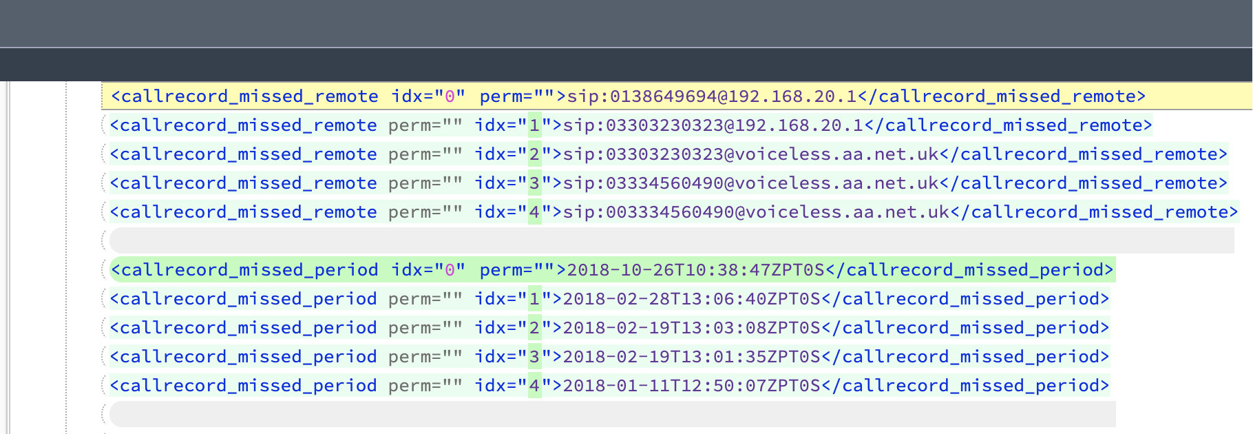 File B Configuration